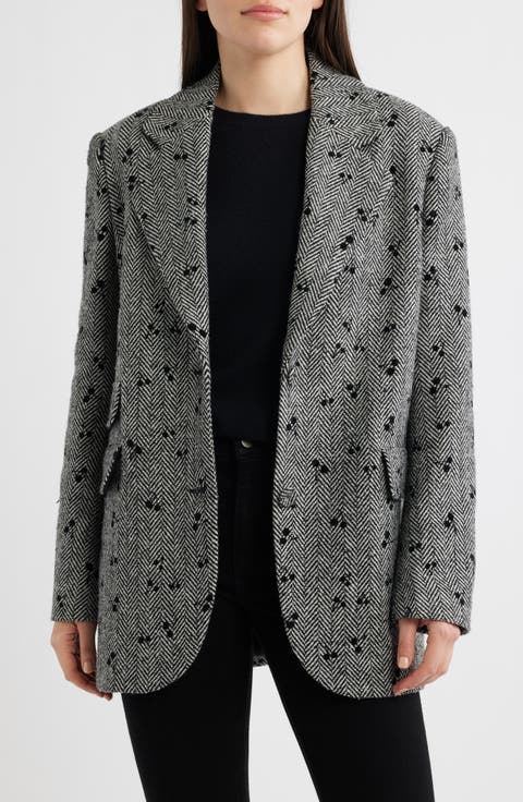 Oversize Single-Breasted Blazer