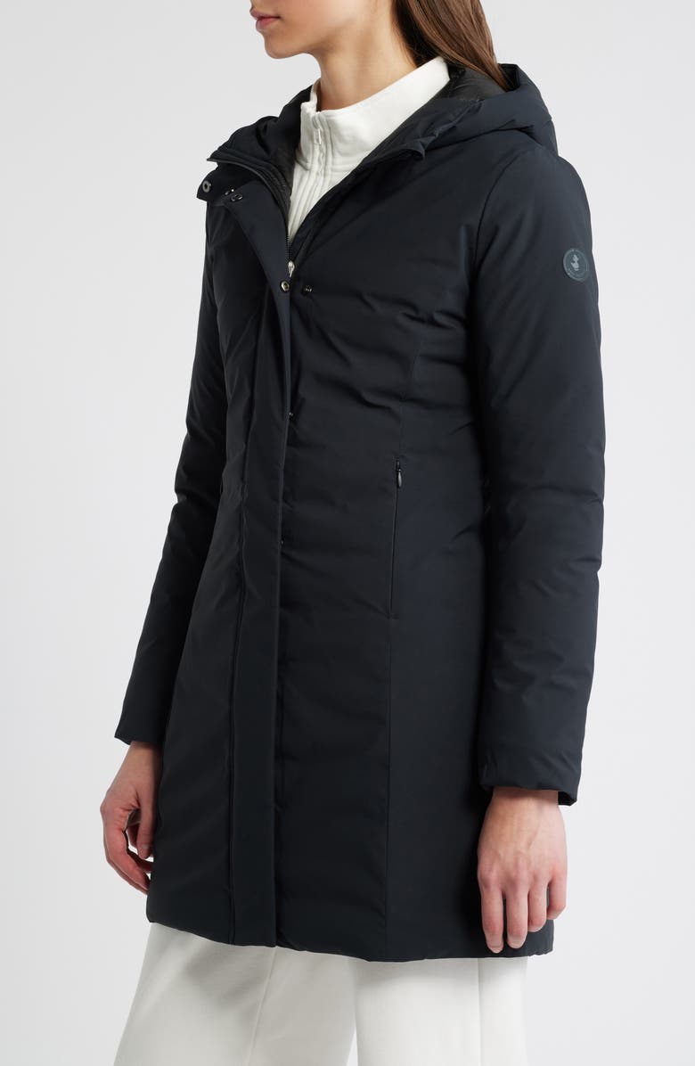 Save The Duck Leyla Water Resistant Hooded Jacket, Alternate, color,
