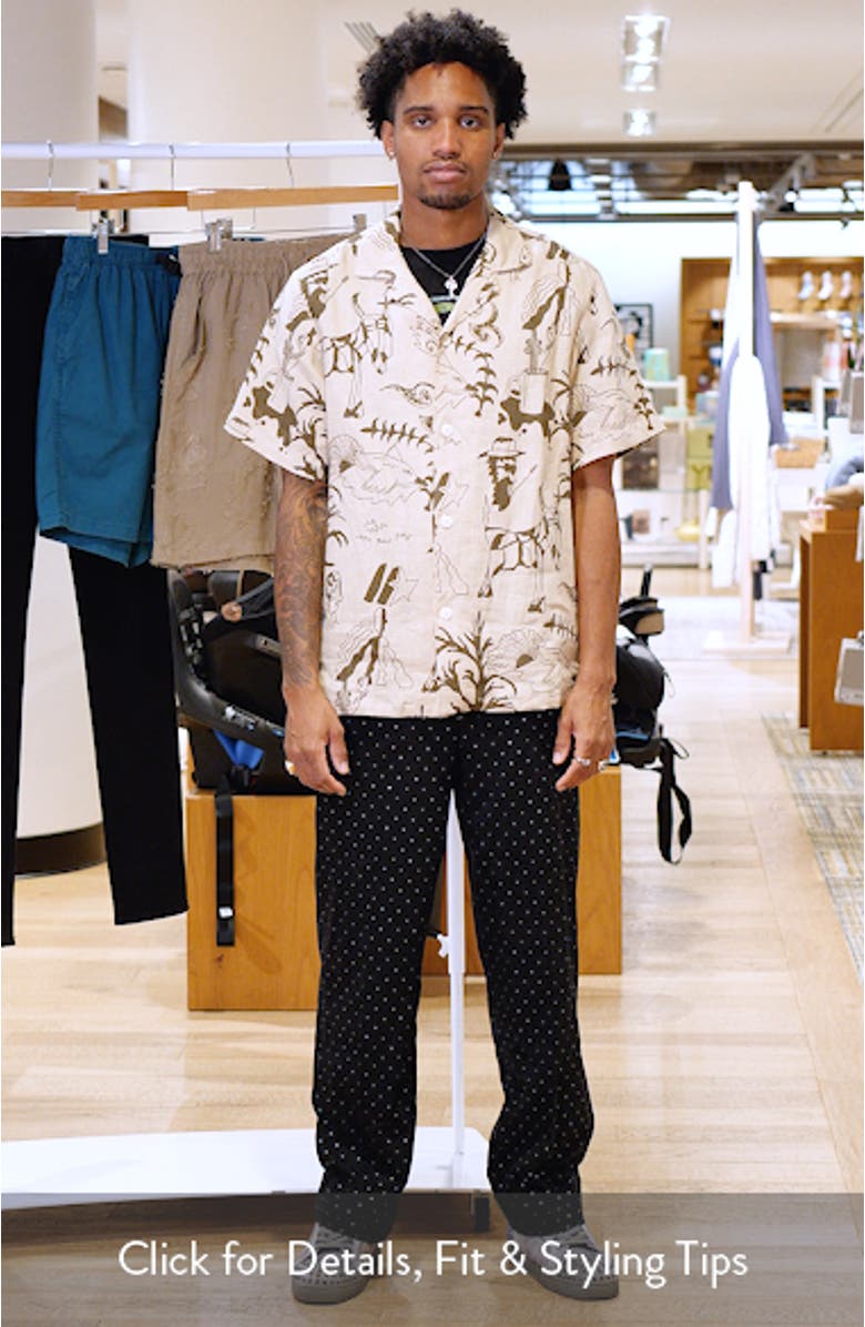 Poplan Linen Camp Shirt, sales video thumbnail