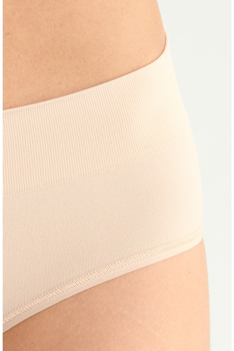 3-Pack Seamless Hipster Briefs, Alternate, color, BEIGE SMOKE