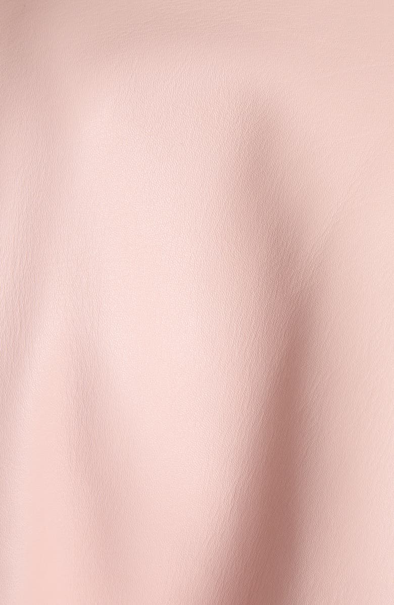 TOM FORD Lambskin Leather Moto Jacket, Alternate, color,