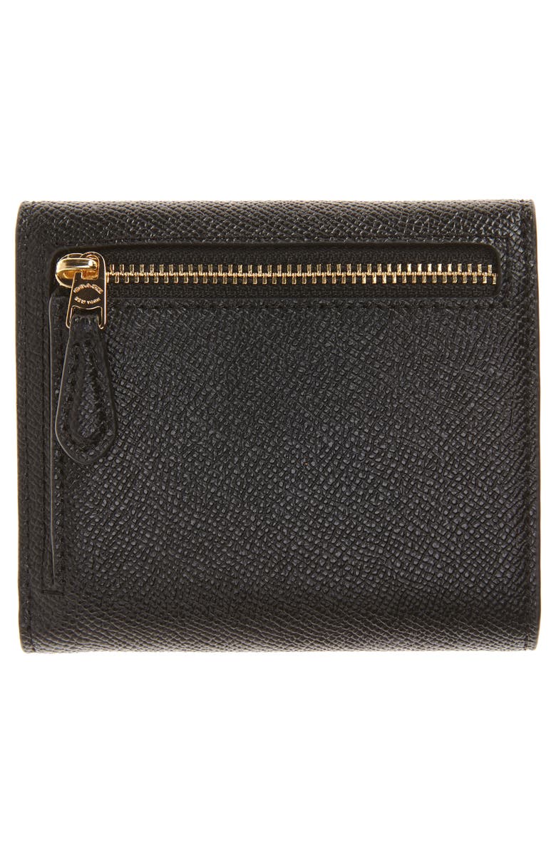 COACH Grained Leather Trifold Envelope Wallet, Alternate, color,