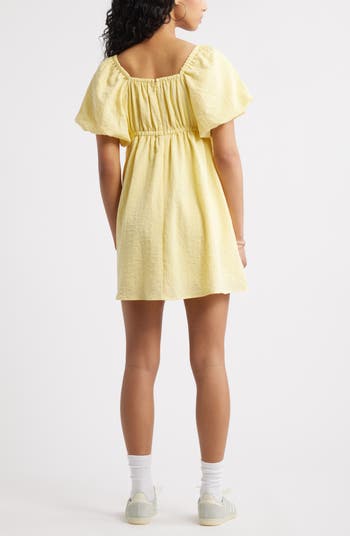 Puff Sleeve Minidress