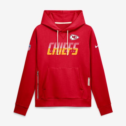 Women's Nike Red Kansas City Chiefs Sideline Standard Issue Dri-FIT Hoodie