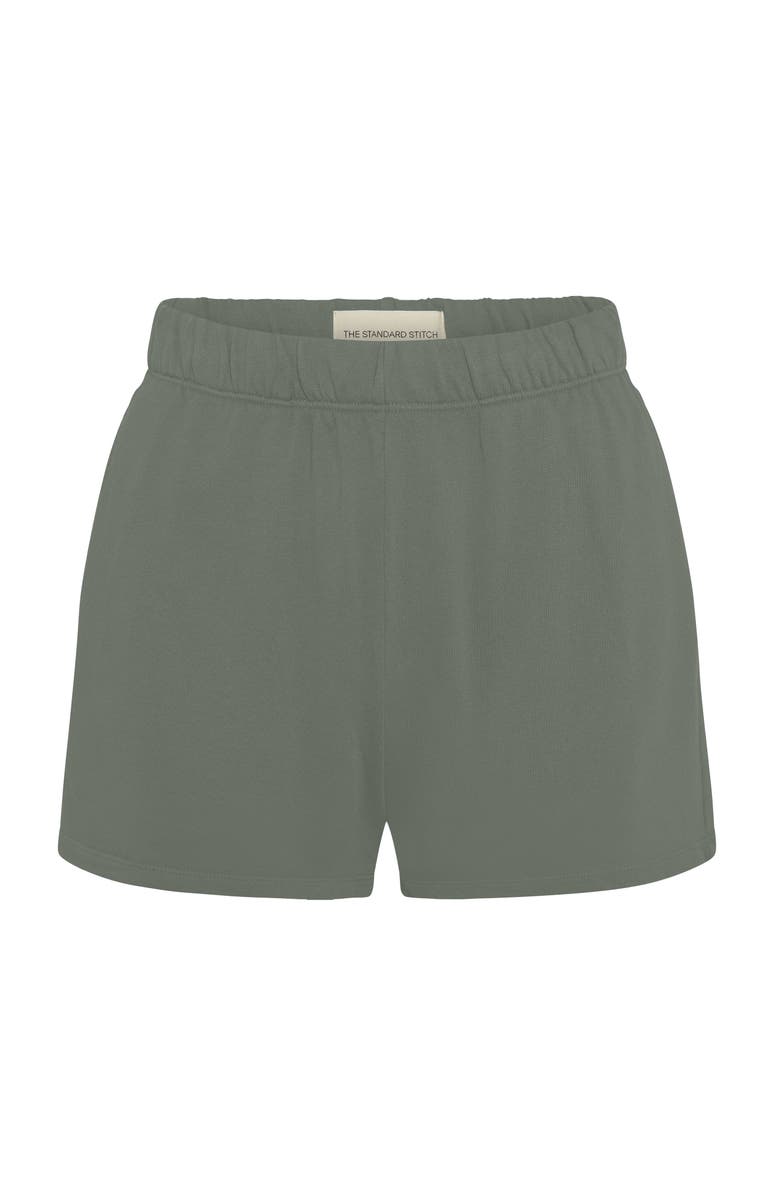 The Standard Stitch The Sweat Short, Alternate, color, Thyme