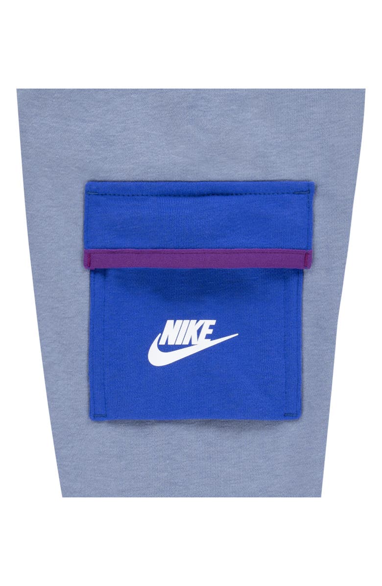 Nike Kids' Reimagine T-Shirt & Cargo Sweatpants Set, Alternate, color, Ashen Slate