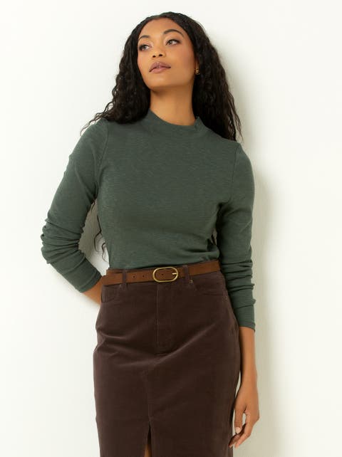 Long Sleeve Knit Top