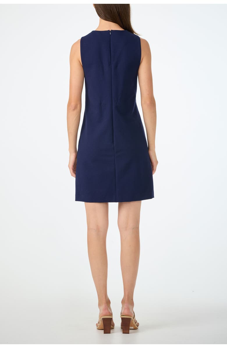 Trina Turk Cristas Button Front Tailored Dress, Alternate, color, Indigo
