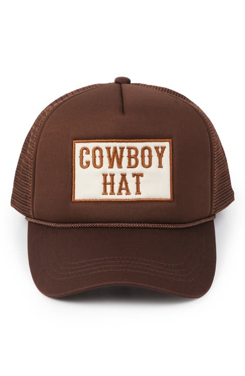 Cowboy Trucker Hat