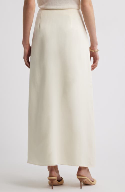 Nordstrom A-line Print Maxi Skirt