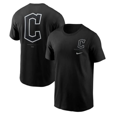 Men's Nike  Black Cleveland Guardians  Lights Out Bar Loading T-Shirt