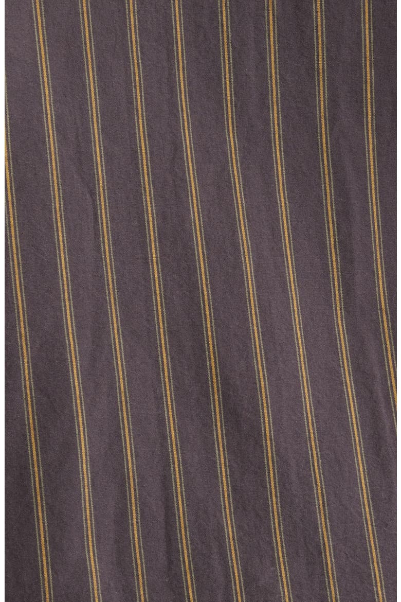 Kimbro Stripe Cotton Snap-Up Western Shirt, Alternate, color, BLACK
