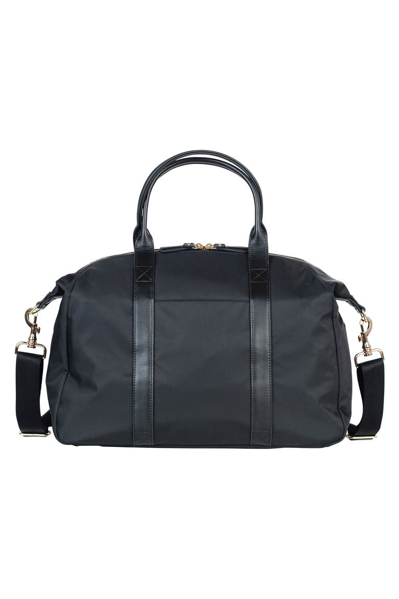 Peekaboo Diaper Satchel, Alternate, color, BLACK