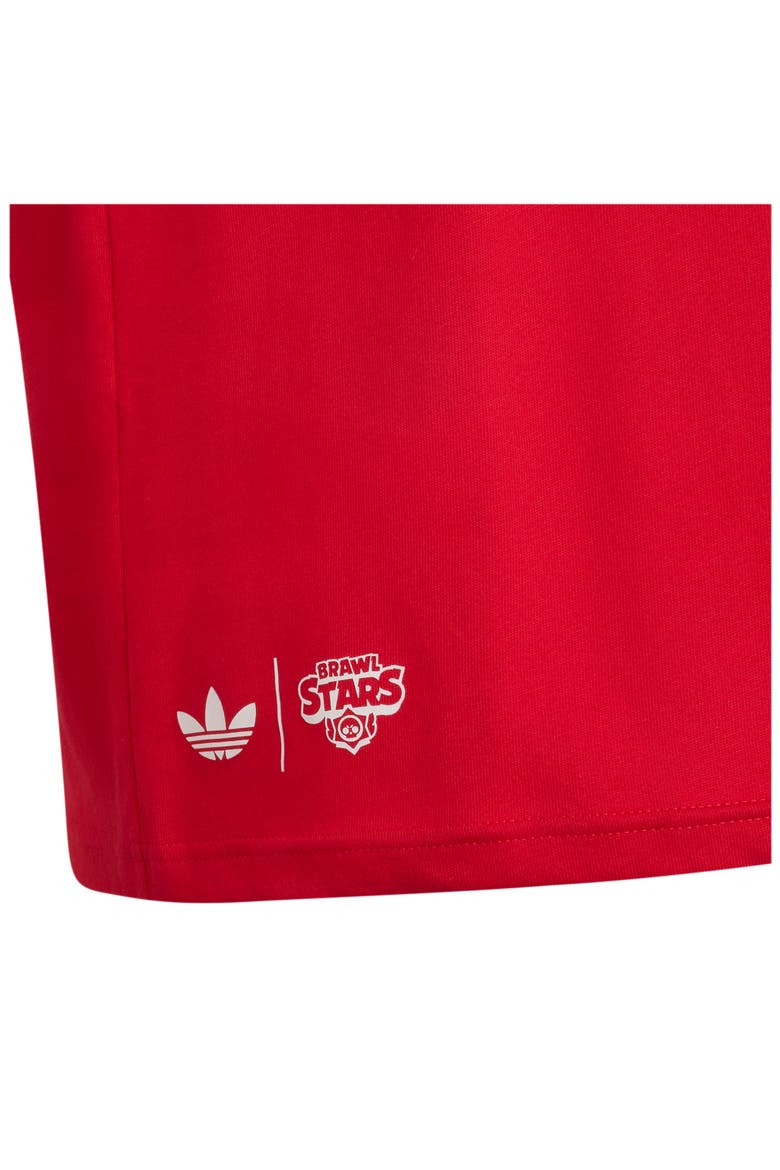 x Brawl Stars Kids' Cotton Graphic T-Shirt, Alternate, color, PURE RUBY/ WHITE