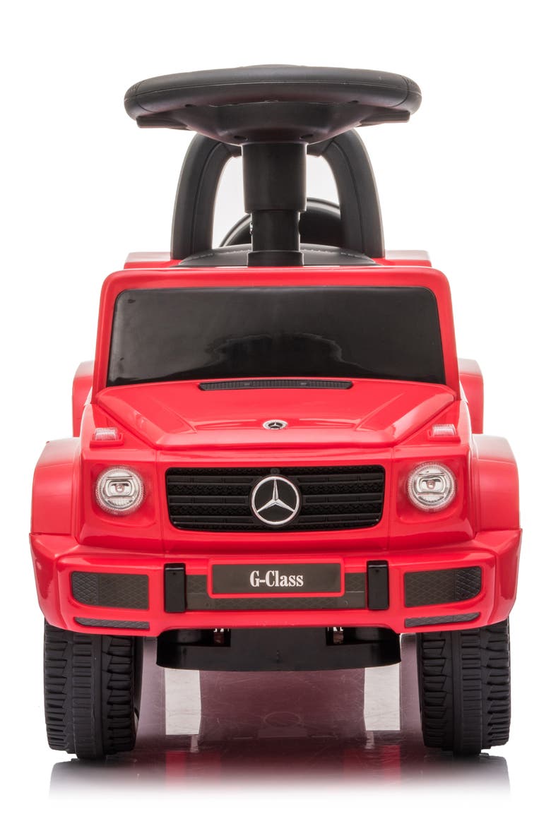 Kids' Mercedes G-Wagon Push Car, Alternate, color, RED