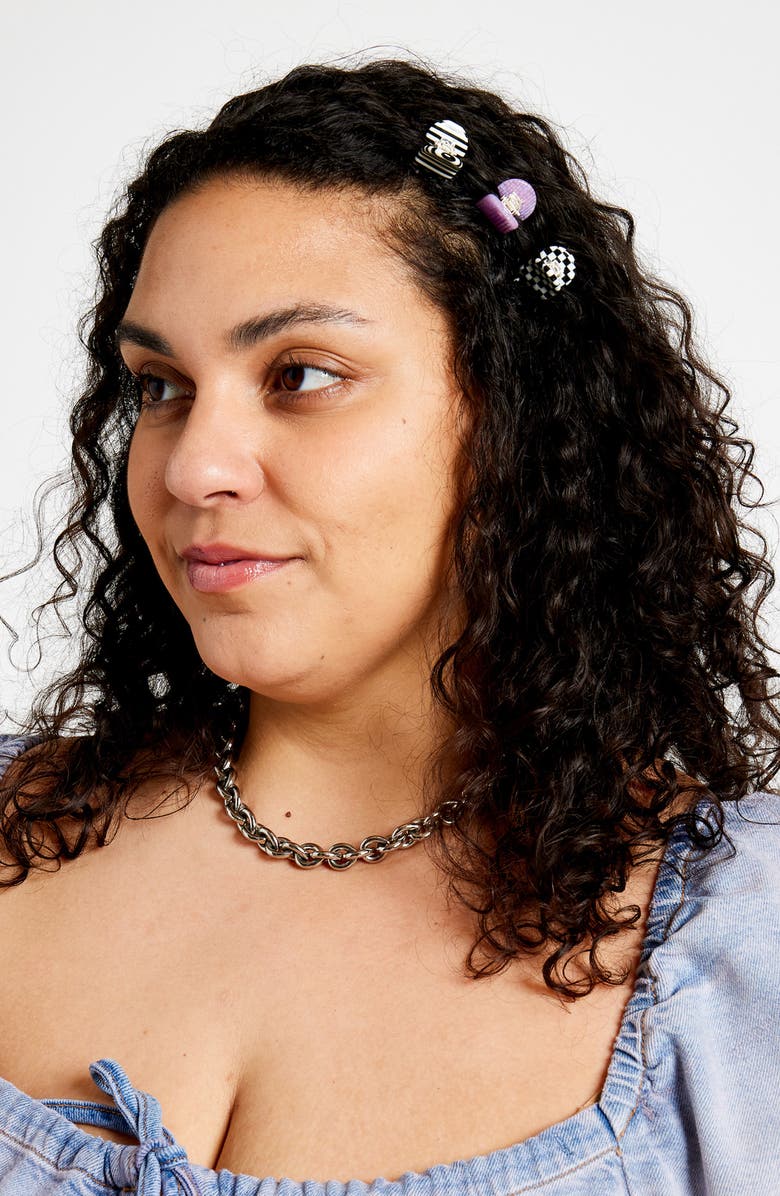 Chunks Assorted 6-Pack Micro Claw Clips, Alternate, color, 