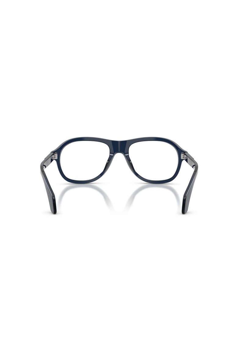 55mm Rectangle optical glasses, Alternate, color, Blue