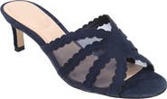 Pelle Moda Vione Kitten Heel Slide Sandal