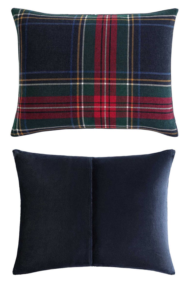 Devon Tartan 3-Piece Comforter Set, Alternate, color, NAVY BLUE