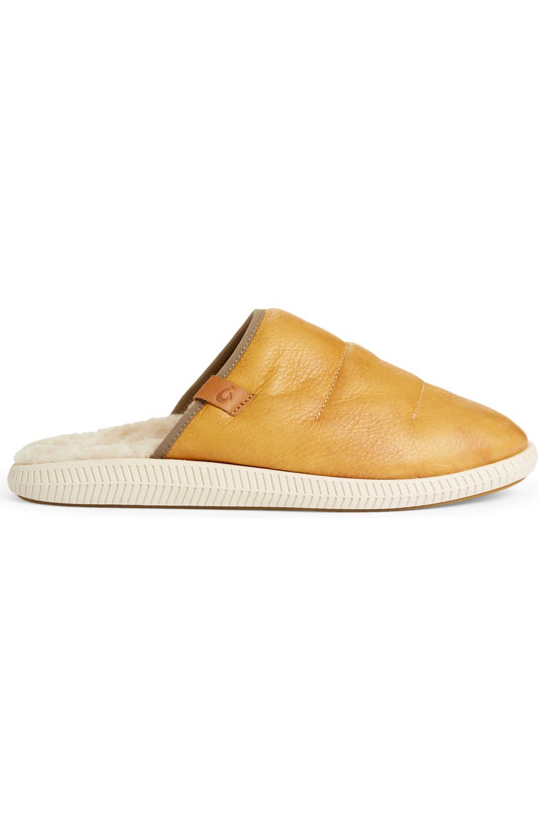 OluKai Mua Ili Genuine Shearling Slipper, Main, color,