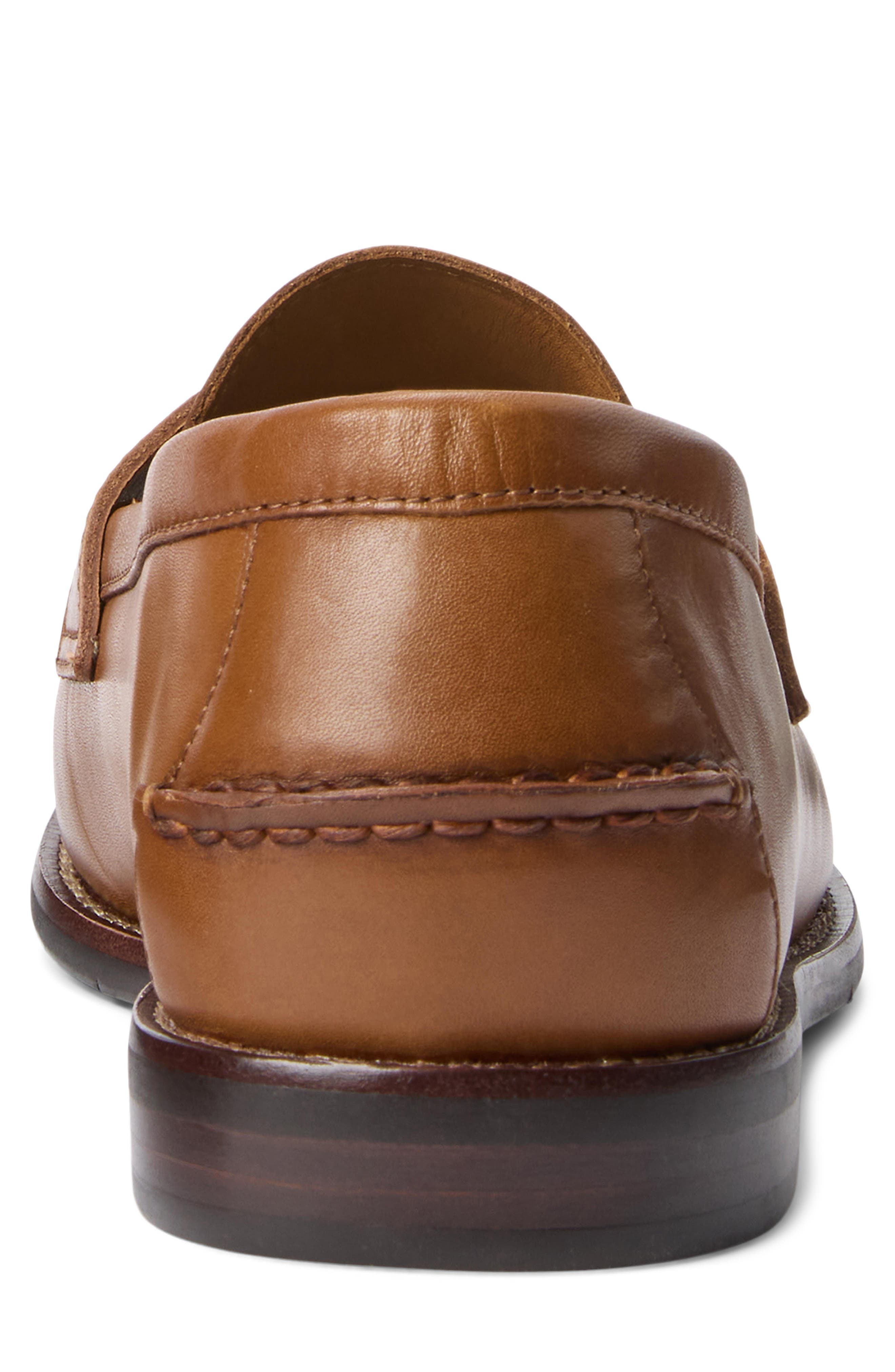 Ralph Lauren Alston Penny Loafer, Alternate, color, Tan