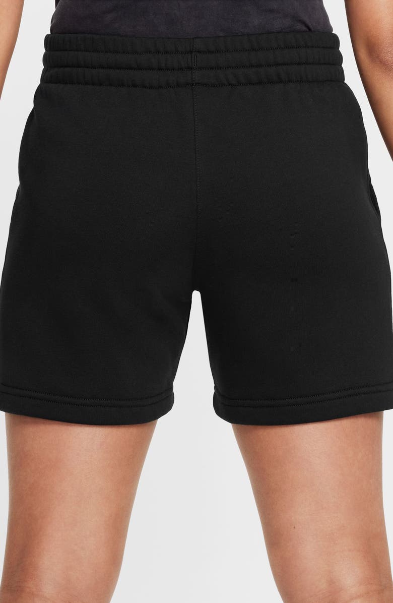 Nike Kids' Sportswear Club Fleece Shorts, Alternate, color, Black/ Black/ White