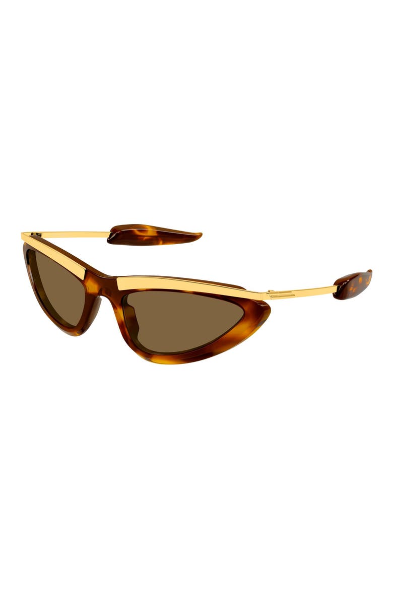 BV1477S Cat Eye Sunglasses, Alternate, color, HAVANA