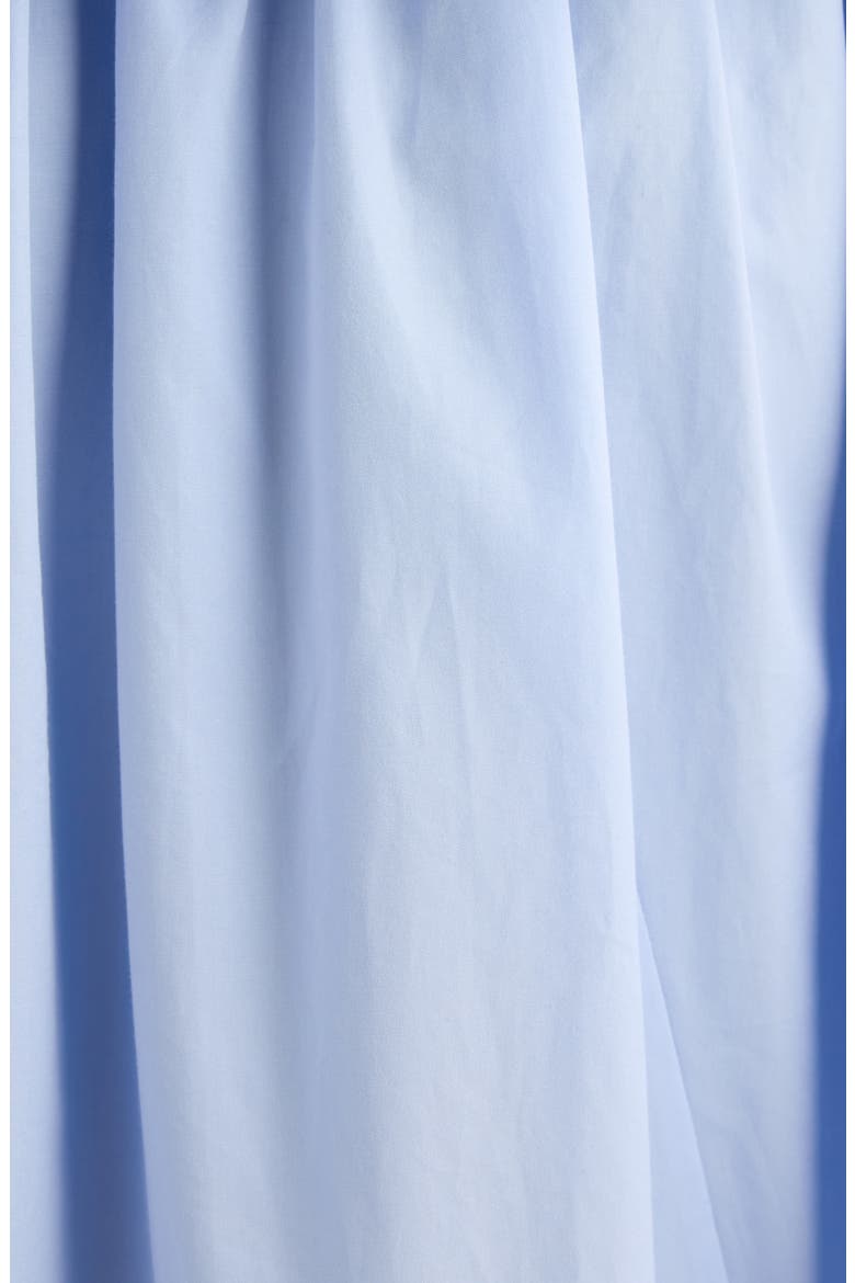 Long Sleeve Cotton Oxford Shirtdress, Alternate, color, LIGHT BLUE