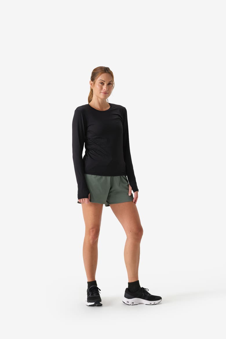 Women's Fieldsheer Aeris DriComfort Long Sleeve Tee, Alternate, color, Black