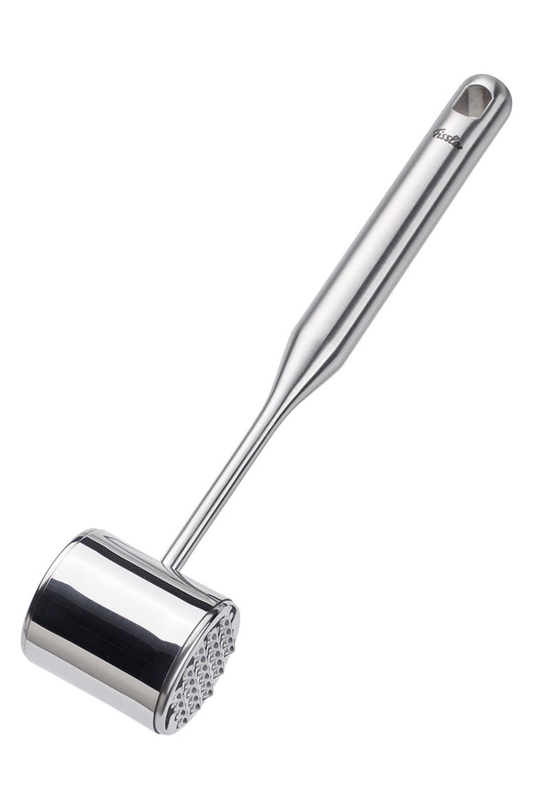 Essential Cooking Utensils Meat Tenderizer, Main, color, Metallic Silver