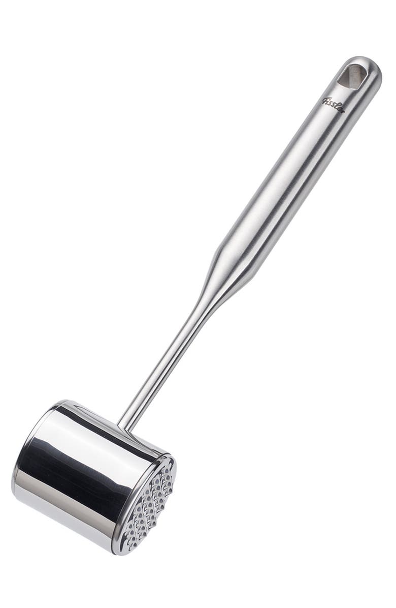 81025290 Essential Cooking Utensils Meat Tenderizer, Main, color, Metallic Silver