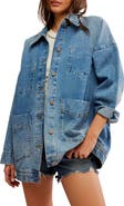 Free People Avery Denim Chore Jacket