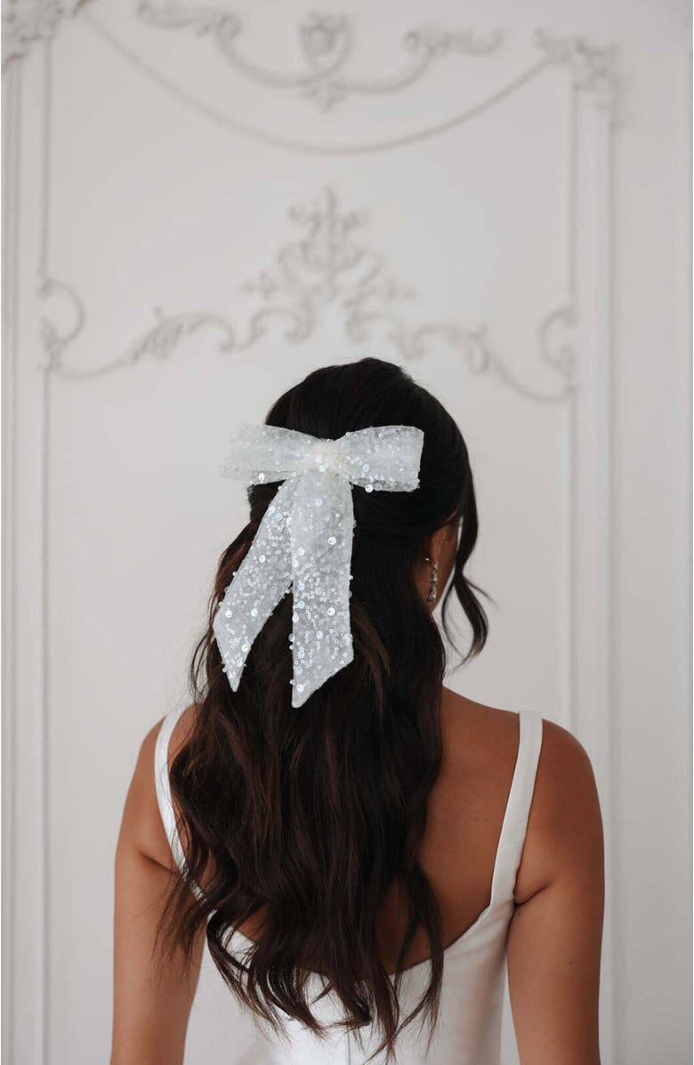 Untamed Petals Anna Sparkle Bow, Alternate, color, 
