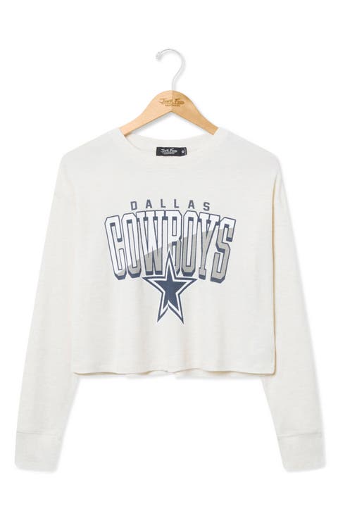 Dallas Cowboys Graphic Thermal Crop T-shirt