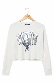 Dallas Cowboys Graphic Thermal Crop T-shirt