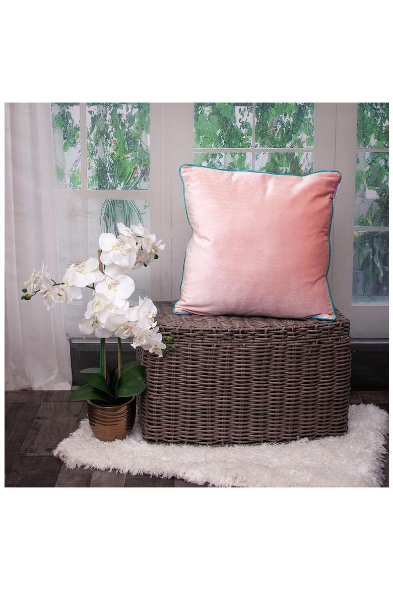 Khole Throw Pillow, Alternate, color, WHITE