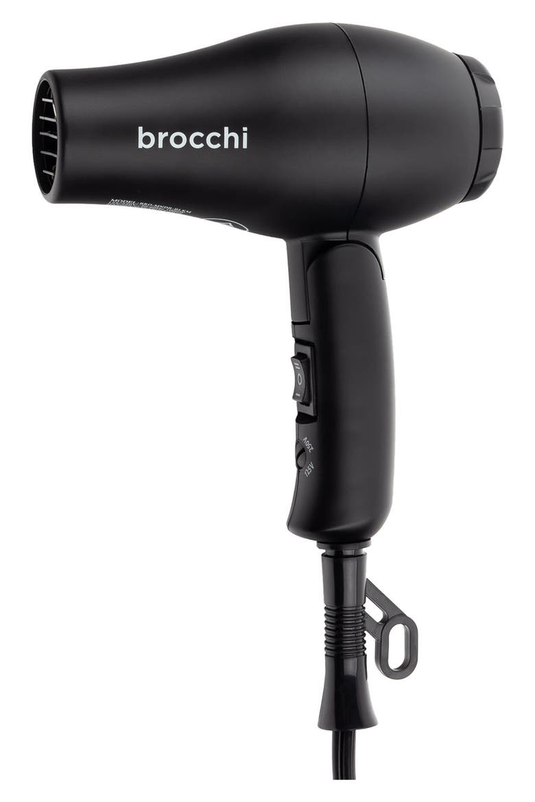 Mini Travel Blow-Dryer, Alternate, color, BLACK