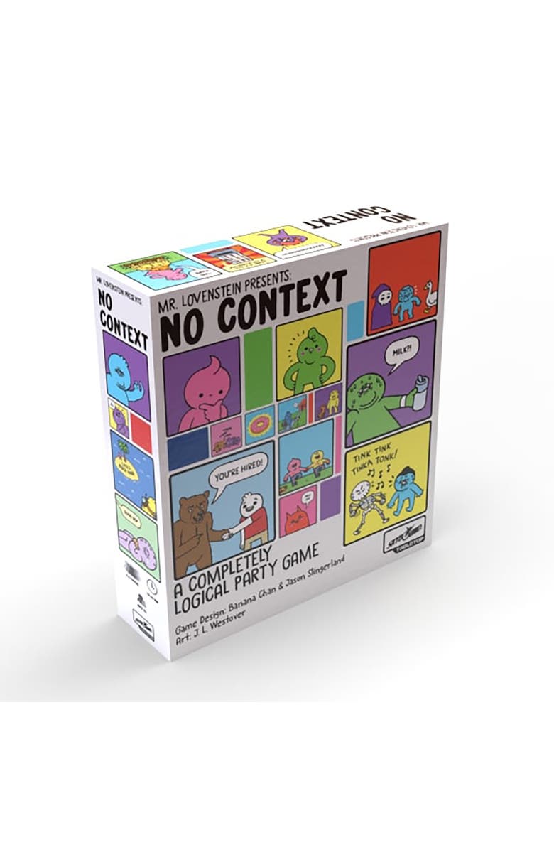 No Context Mr. Lovenstein Presents Skybound Games Party Game, Alternate, color, Multicolored