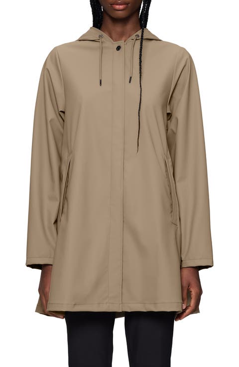 Waterproof A-Line Rain Jacket