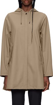 Rains Waterproof A-Line Rain Jacket