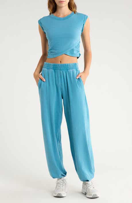Free People FP Movement Hot Shot Crossover T-Shirt & Joggers Set
