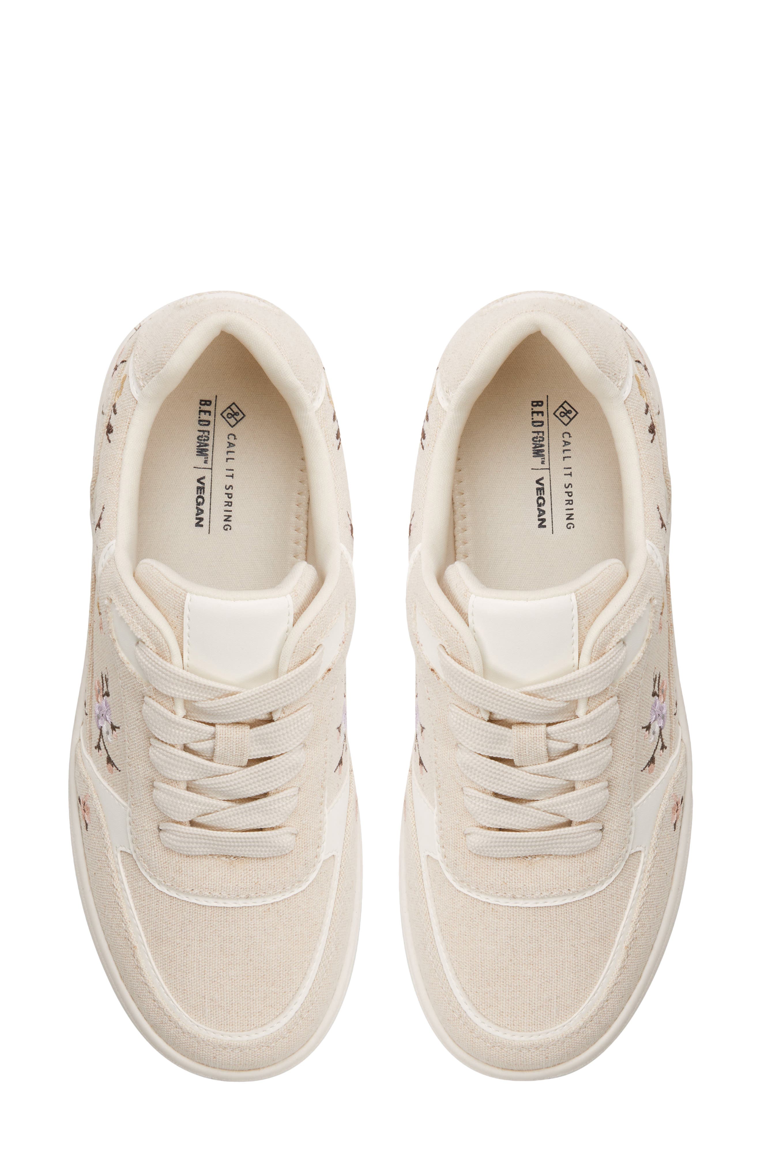 Call It Spring By Aldo Freshy Embroidered Platform Sneaker, Alternate, color, 