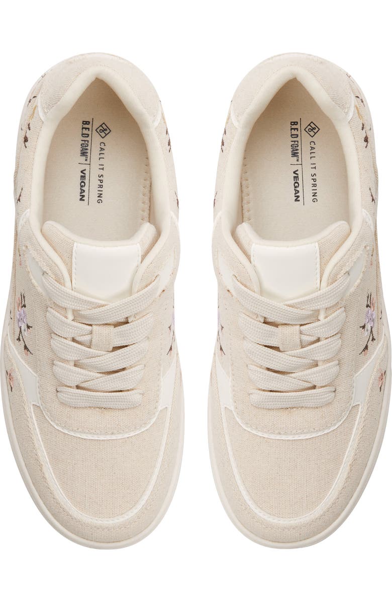 Call It Spring By Aldo Freshy Embroidered Platform Sneaker, Alternate, color,