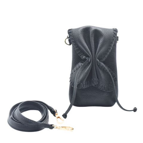 Cell Phone Butterfly Leather Bag