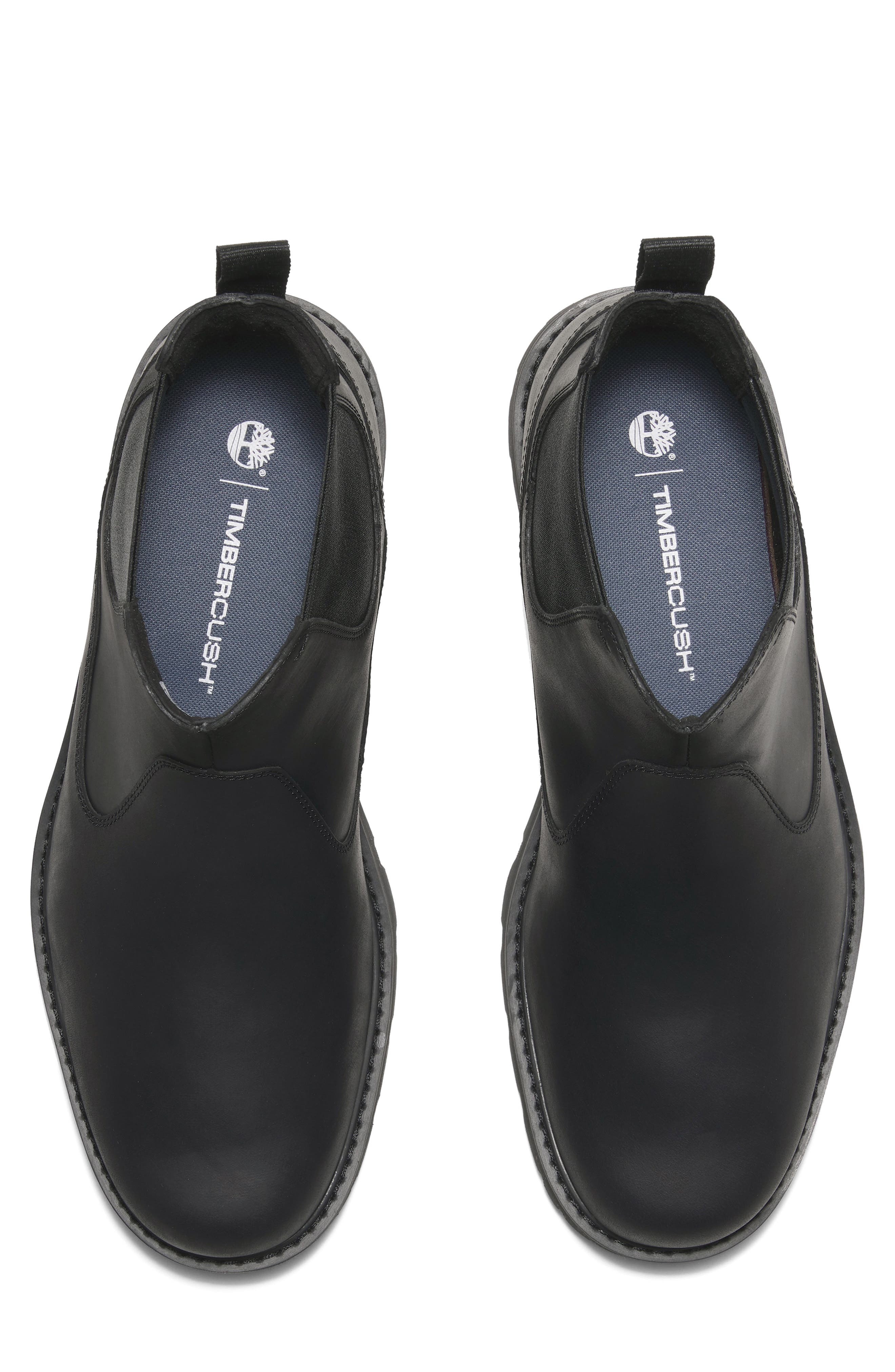 Timberland Britton Road Mid Chelsea Boot, Alternate, color, Black Full Grain