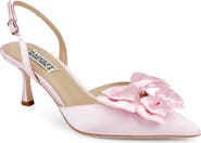 Badgley Mischka Collection Giovanna Slingback Pointed Toe Pump