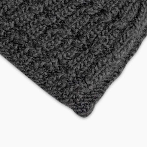 Turtle Fur Fifi Wool Pom Beanie In Black