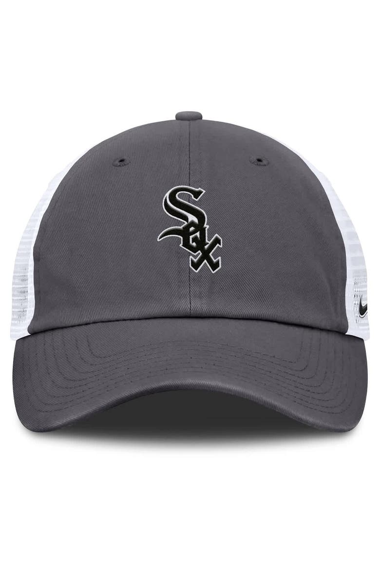 Men's Nike Gray Chicago White Sox Adjustable Trucker Hat, Alternate, color, Gray