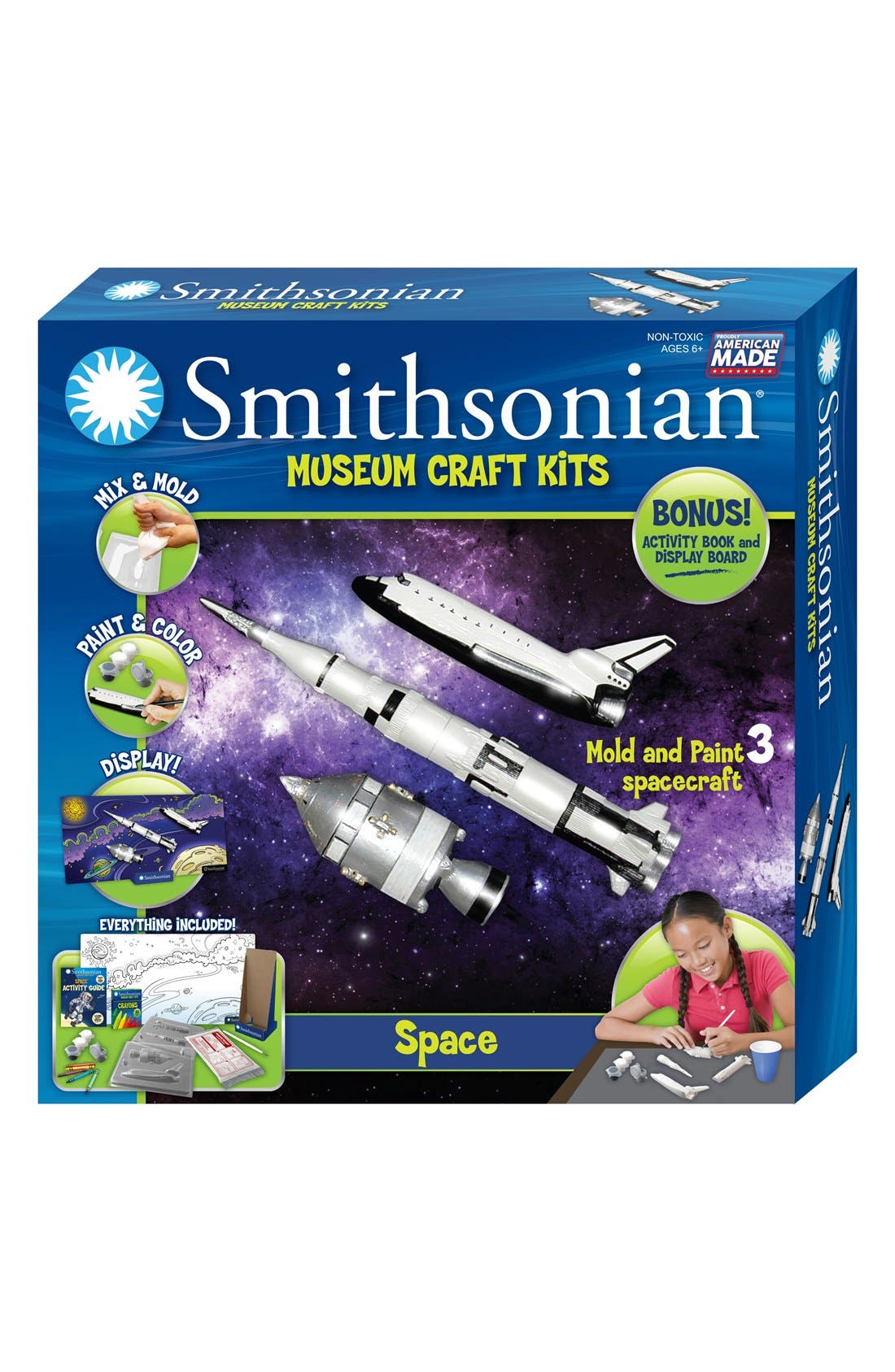 SMITHSONIAN CRAFT KITS 'Smithsonian Museum Craft Kits - Space' Kit ...