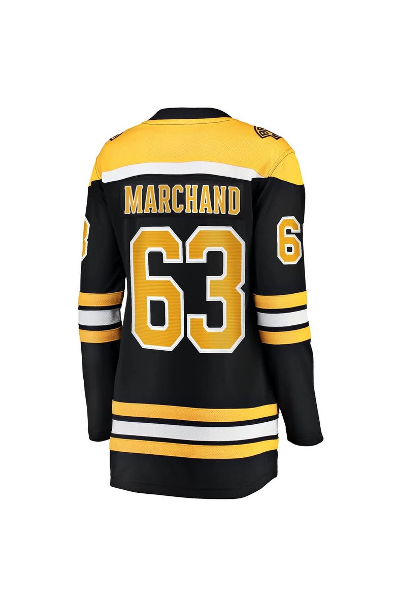 FANATICS Women's Fanatics Brad Marchand Black Boston Bruins Home Breakaway Jersey, Alternate, color, 